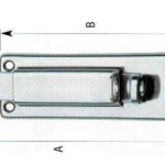 Σύρτες πλακέ Inox ART214 - ART214-10 100mm - art214-10-100mm