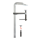 Σφιγκτήρες μαραγκών βαρέως τύπου Η Bessey GZ - GZ100K 1000mm - gz100k-1000mm