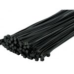 Δεματικά καλωδίων μαύρα 100 τεμαχίων Sapi-Selco - 100x2.5 - 100x2-5