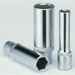 Καρυδάκια εξάγωνα  μακριά 3/8 Force 53563 - 8.00mm - 8-00mm
