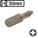 Μύτες 5/16" σταυρού Phillips κοντές Force 1513 - 151301 PH 1x30 - 151301-ph-1x30