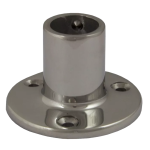 Βάση κεραίας 90 μοιρών στρόγγυλη Inox M8201 - 22mm - 22mm