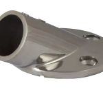 Βάση κεραίας 30 μοιρών στρόγγυλη Inox M8325 - 25mm - 25mm