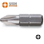 Μύτες 1/4" σταυρού κοντές Phillips USH USG001234 - USG0012040 PH 0x25 - usg0012040-ph-0x25