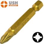Μύτες 1/4" σταυρού Τιτανίου μακριές Pozidriv USH USG021363 - USG0213630 PZ 1x50 - usg0213630-pz-1x50